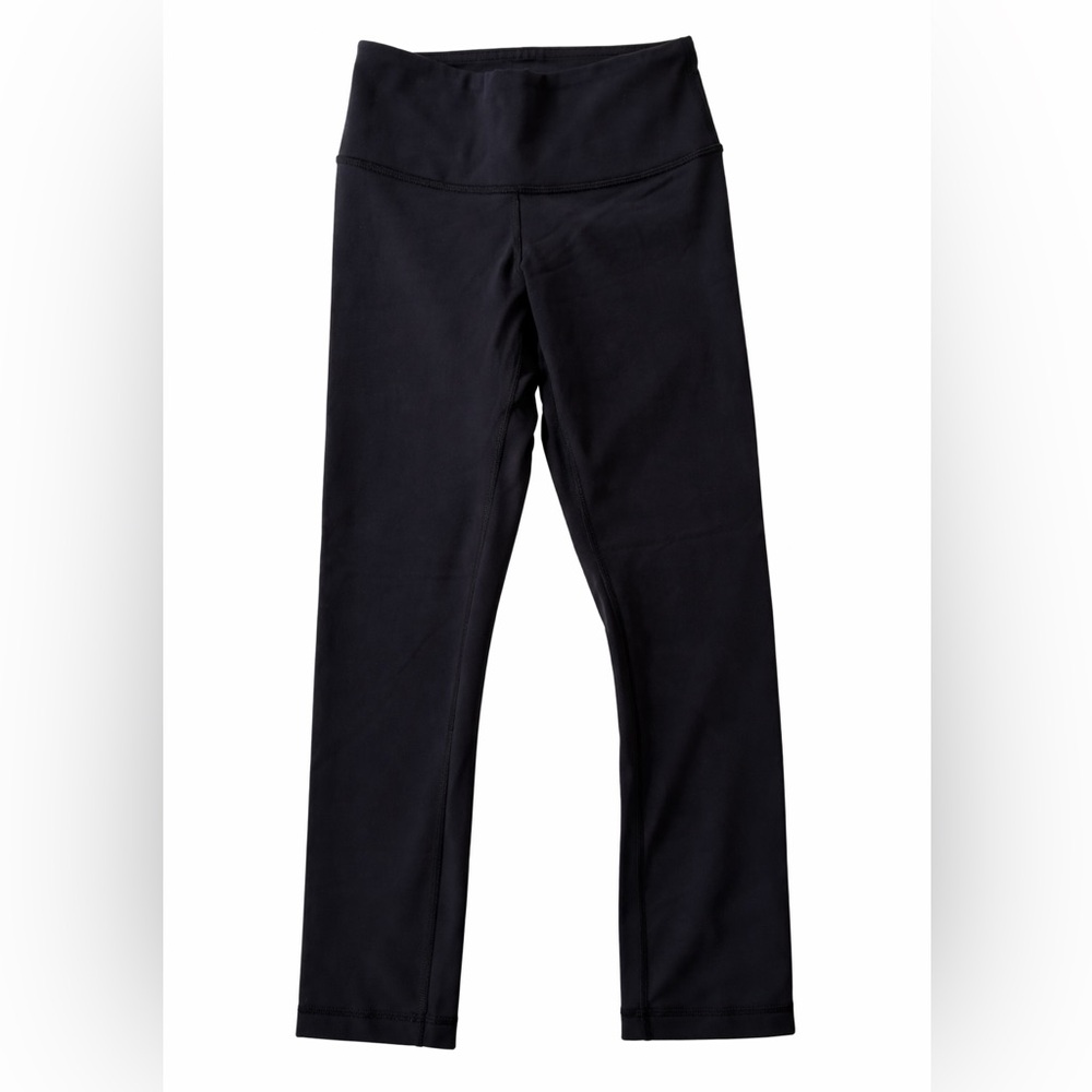 Lululemon Black Mid-Rise Leggings – Size 2